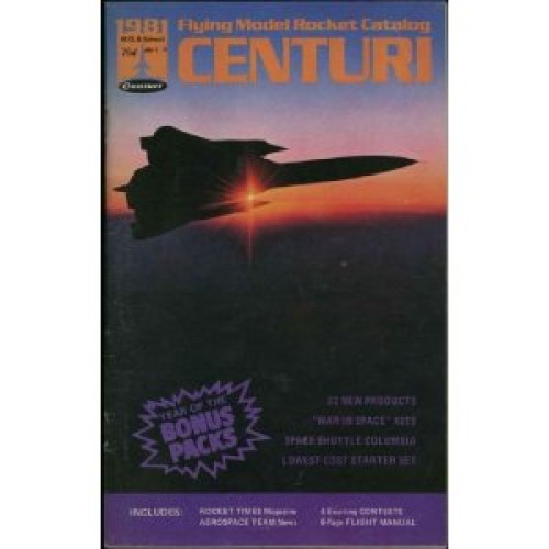 Centuri 1981 Flying Model Rocket Catalog
