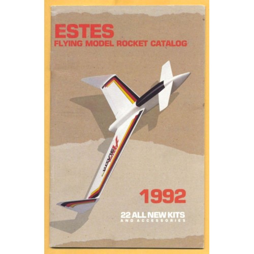 Estes 1992 Flying Model Rocket Catalog