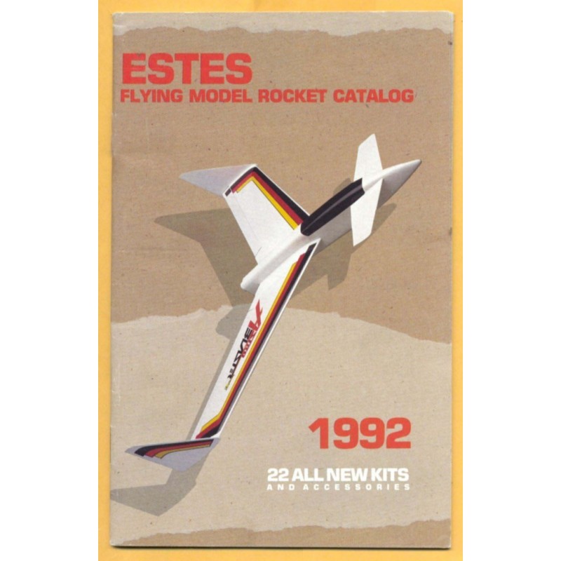 Estes 1992 Flying Model Rocket Catalog