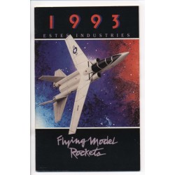 Estes 1993 Flying Model Rocket Catalog