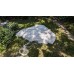 22 foot Diameter White Parachute
