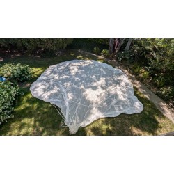 22 foot Diameter White Parachute